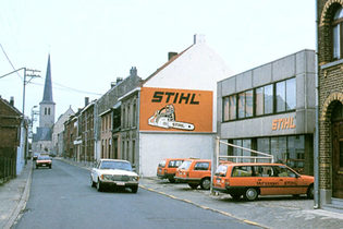 1985: STIHL in Benelux, distinction for STIHL logistics